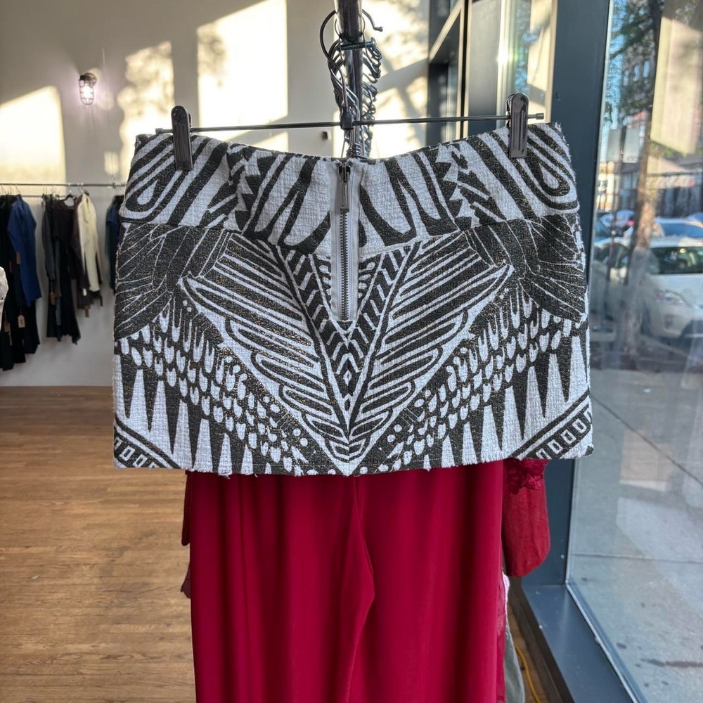 Just Cavalli Black and White Mini Skirt - Picture 4 of 8